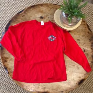 Girlie girls Christmas Hallmark Shirt Large